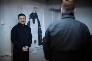 Zelenski, în vizită la Baza 86 Aeriană de la Borcea, pentru a vorbi cu piloții ucraineni care se antrenează acolo