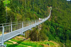 Cel mai înalt pod pietonal suspendat din Europa va fi construit în Parva