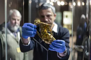 Expoziția Tezaurului de Aur de la Panaghiuriște, la Muzeul de Istorie din localitate