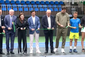 Investiție în infrastructura sportivă din Republica Moldova: Federația de Tenis a inaugurat Centrul Național în prezența Simonei Halep și lui Juan Martín del Potro
