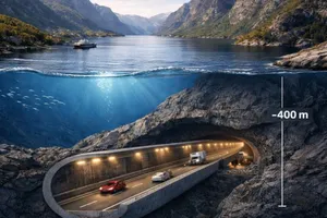 Norvegia construiește cel mai lung și mai adânc tunel rutier subacvatic din lume