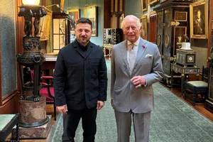 Zelenski s-a întâlnit cu Charles al III-lea la Castelul Windsor, în timpul vizitei sale în Marea Britanie