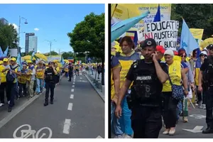 Sindicaliștii din educație protestează miercuri la București: Noua lege a salarizării „condamnă” profesorii la sărăcie