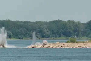 Armata vrea să detoneze stânca Pârjoaia pentru a devia apa Dunării spre Cernavodă