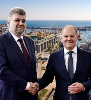 EXCLUSIV | Marcel Ciolacu aruncă bomba! Motivul pentru care i-a cerut lui Olaf Scholz 4000 de soldați germani:„Singurul port important la Marea Neagră în acest moment a rămas portul Constanța”