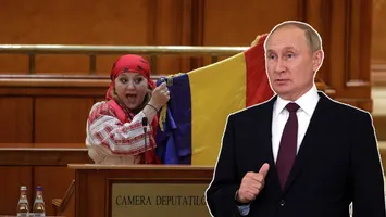 Diana Şoşoacă, din nou la recepţia dată de Ambasada Federaţiei Ruse: „Niciodată Rusia nu va ataca România!”