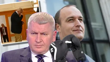 VIDEO Bătaie pe holurile Parlamentului. Liberalul Florin Roman, agresat de fostul coleg Dan Vîlceanu: ”Avea privirea tulbure. A încercat să mă muște canibalic de cap”
