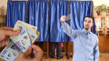 Amendă maximă pentru un român care a făcut poze în cabina de vot. Bărbatul care a fotografiat buletinul de vot trebuie să scoată din buzunar o sumă uriașă