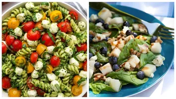 Cele mai gustoase salate de vară. Sunt sănătoase, ușoare pentru stomac și se fac foarte rapid