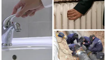 Circa 1.200 de blocuri din Bucureşti nu vor avea apă caldă și căldură în această săptămână