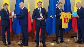 Gică Hagi, desfiinţat în direct după ce a fost decorat de Ilie Bolojan la Cotroceni. „Regele blaturilor fotbalului românesc!” VIDEO