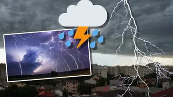 Fenomene extreme în jumătate de ţară. ANM a actualizat hărţile meteo, unde lovesc furtunile. Elena Mateescu a prezentat prognoza de 1 Mai