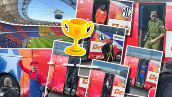 FCSB LIVE STREAM VIDEO ONLINE. Jucătorii FCSB s-au costumat în Spider-Man, Batman, Superman sau Hulk pentru a sărbători titlul de campioană, înainte de meciul cu Universitatea Craiova. Imaginile au făcut înconjurul internetului