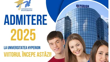 Admitere 2025 la Universitatea Hyperion din București. Ofertă educaţională bogată şi în acest an