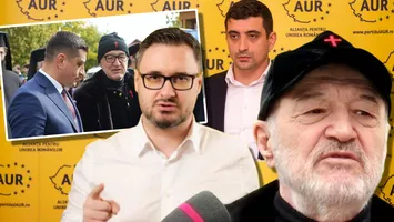 AUR cere demisia lui Gigi Becali din Parlament: ”Un bufon sinistru. Ar fi cazul să ne demonstreze că nu este și milog”