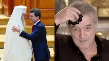 Gigi Becali demonstrează că Nicușor Dan este un bun creștin: „S-a închinat de cel puțin 10 ori la învestire. S-a îmbrățișat cu Preafericitul Patriarh”