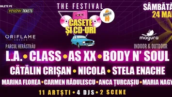 Cea mai mare discotecă din oraș prinde viață pe 24 mai la Berăria H. Casete și CD-uri: THE FESTIVAL