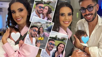 Împăcarea momentului în showbiz. Georgiana Lobonț l-a iertat pe Armin Nicoară și îi va boteza copilul. Primele imagini cu ei, după scandal