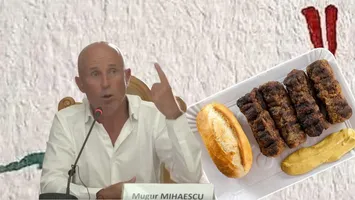Câti bani dai ca să mănânci patru mici și să bei o bere la restaurantul lui Mugur Mihăescu, de 1 Mai