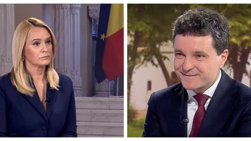 Nicușor Dan, așa cum rar este văzut la Tv. Întrebarea Andreei Esca care l-a făcut pe candidatul la prezidențiale să zâmbească