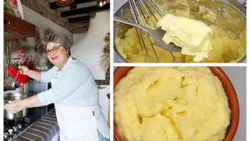 Rețeta piureului care ți se topește în gură. Gina Bradea a dezvăluit secretul său: ”Atât de cremos este. Un puf”