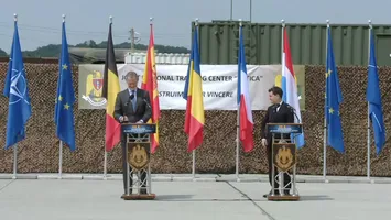 Regele Spaniei, Felipe al VI-lea, primul șef de stat primit de președintele Nicușor Dan. Au mers împreună la poligonul Cincu
