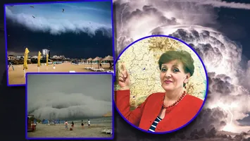 Anunțul momentului făcut de Romica Jurca. Caniculă în țară, dar și vijelii ciudate și nori care înghit tot