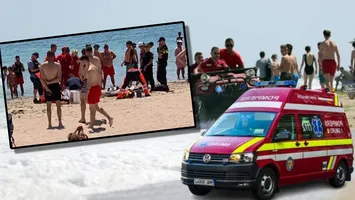 Moarte tragică în Constanța. Un bărbat a murit înecat după ce a căzut în mare de pe placa de surfing