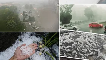 Rupere de nori, COD ROŞU, trafic blocat pe Transfăgărăşan. Ploi torențiale, furtuni și grindină, alertă ANM de ULTIMĂ ORĂ