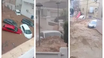 Codul roşu de ploi puternice face ravagii, a fost declarată stare de urgenţă după ce s-au înregistrat 40 de decese după ciclonul Alice din Spania