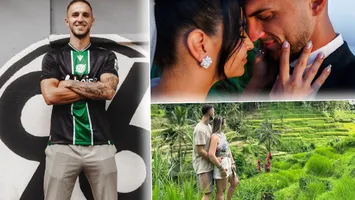 Cine este și cum arată soția lui Virgil Ghiță, fotbalistul care a bucurat românii în meciul cu Austria. FOTO