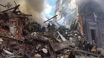 Război în Ucraina. Atac dezlănţuit cu drone ruseşti în Zaporojie, 31 de blocuri avariate VIDEO