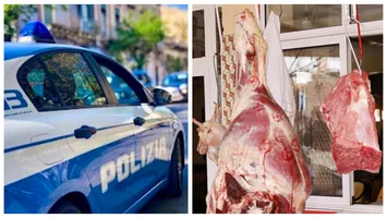 Scandal la bloc! Au atârnat carne la uscat și s-au trezit cu Poliția la ușă! Cum s-a încheiat scandalul