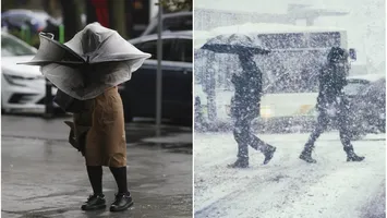 Prognoza meteo. Vremea se răceşte şi sunt aşteptate ploi, ninsori şi depuneri de polei