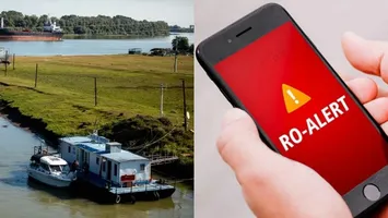 Satul Plauru și comuna Ceatalchioi din județul Tulcea, evacuate după atacul rusesc cu drone la granița României, în portul Ismail. Un petrolier arde pe malul ucrainean al Dunării