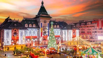 Cazare de 1.500 de lei/noapte într-un oraș din România, în decembrie 2025. Târgul de Crăciun a umflat prețurile considerabil