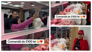 O femeie a „spart” 5.100 de lei într-o carmangerie din București. Vânzătoarea șocată a spus că este cea mai mare comandă din viața ei