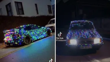 Șoferii din România, un nou trend de Crăciun. Și-au decorat mașinile în spiritul sărbătorilor: „Toată lumea zâmbește și mă filmează”. Ei riscă amenzi usturătoare