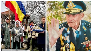 ”Cavaler” medieval în armură și cuvinte dure la funeraliile generalului Radu Theodoru. Ce a spus fiica acestuia