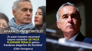 Ce este „Acțiunea Coada Democrației” pentru Călin Georgescu. Susținătorii săi se mobilizează să facă plângere penală la Parchetul General pentru presupusa fraudare a alegerilor