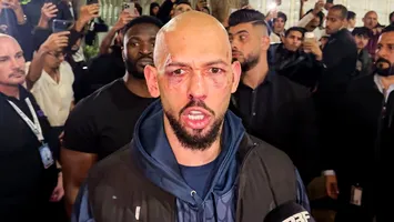 Și bătut, și cu banii luați. Poliția britanică confiscă peste un milion de lire sterline din conturile lui Andrew Tate, după ce acesta a fost învins în ring de un actor