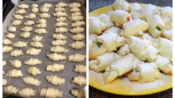 Cornulețe de post, rețeta clasică adorată de gospodine. Cele mai tari trucuri pentru un aluat fraged