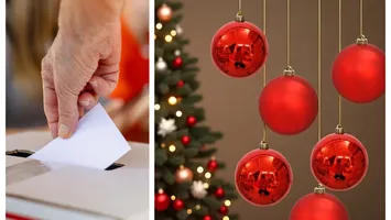 Se împodobeşte bradul electoral: Globuleţele roşii sunt în mare trend, dar se caută şi cele galbene, albastre şi aurii