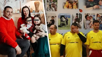 Durerea unui părinte care și-a pierdut copilul. Ionel Ganea, copleșit de lacrimi la memorialul fiului său, plecat dintre noi la doar 2 ani