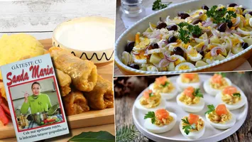 Rețete pentru Anul Nou de acum 100 de ani. Cum pregătea Sanda Marin cele mai cunoscute mâncăruri tradiționale