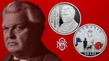 BNR lansează moneda cu tema „145 de ani de la nașterea lui Mihail Sadoveanu”. Când va fi pusă în circulație
