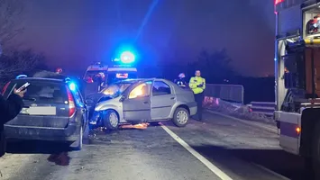 Accident deosebit de grav, PLAN ROŞU de acţiune după coliziunea violentă între două maşini