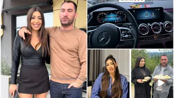 Lavinia Stoica a primit cadou un Mercedes GLA de la Pescobar: „Da, eu i-am dat mașina, merită”