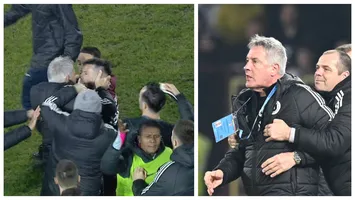 VIDEO IREAL! Bătaie după CFR – ”U” Cluj! Cristiano Bergodi a ”șifonat” doi jucători ai gazdelor! Ce sancțiune riscă antrenorul italian