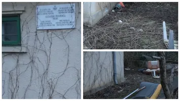 Casa unde s-a născut celebrul chirurg Pesamosca, supranumit Îngerul Copiilor, a fost transformată în depozit de gunoaie! IMAGINI șocante